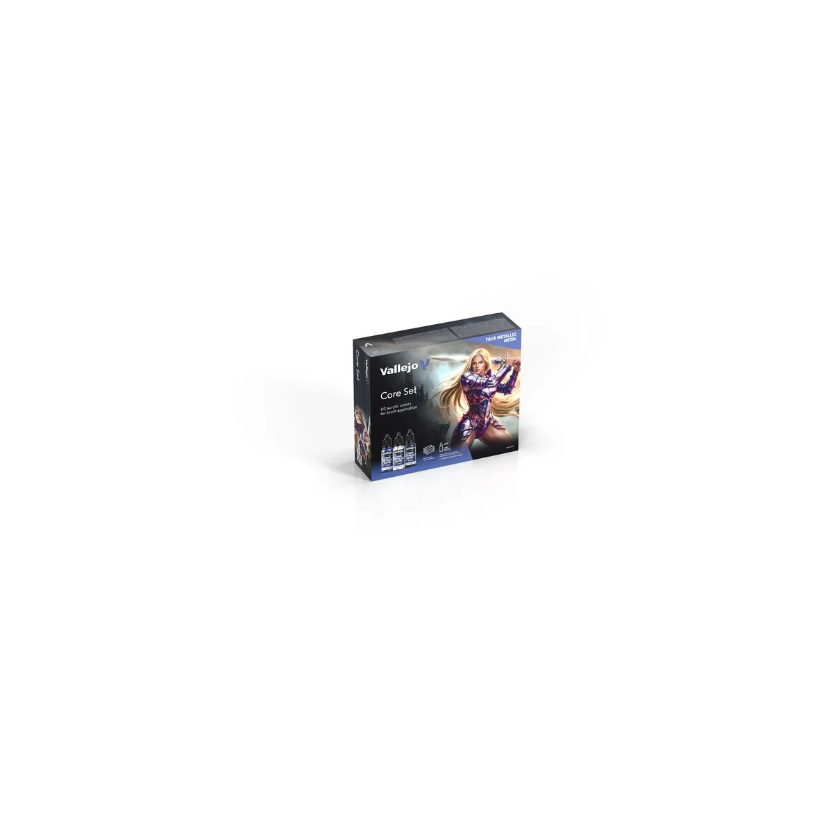 True Metallica Metal: Special Box Core Set (60 colors) - Vallejo 77273 True Metallica Metal: Special Box Core Set (60 colors) - Vallejo 77273