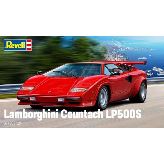 Lamborghini Countach LP500S, 1/24 - Revell 07730
