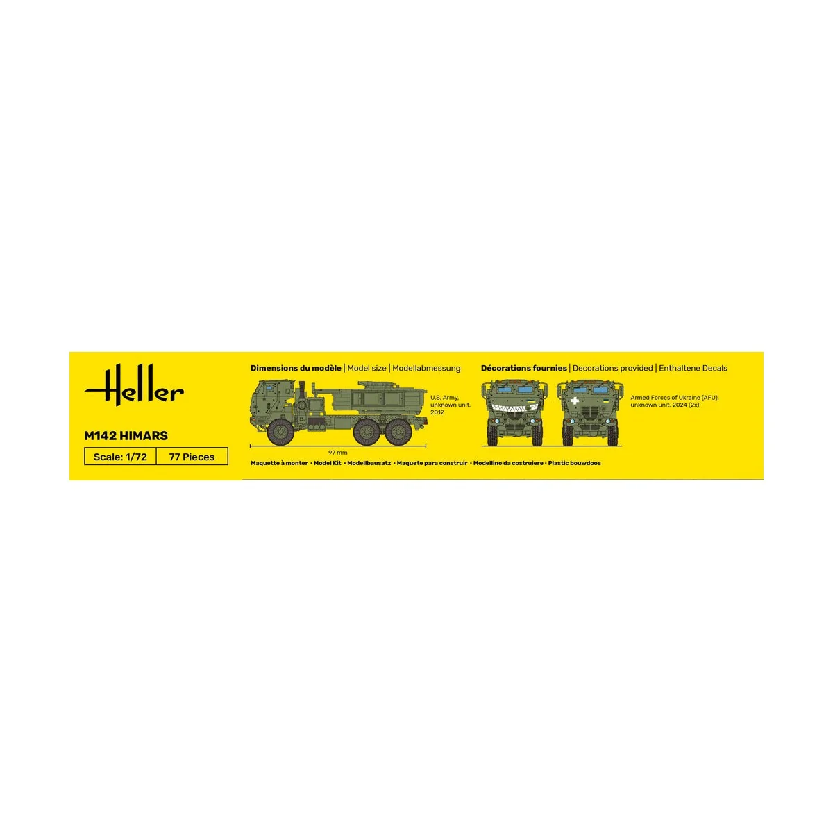 STARTER KIT M142 HIMARS (High Mobility Artillery Rocket System), 1/... STARTER KIT M142 HIMARS (High Mobility Artillery Rocket System), 1/...
