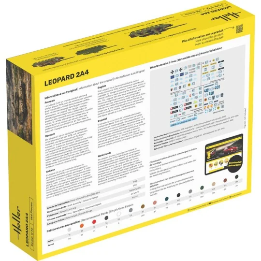 STARTER KIT Leopard 2A4, 1/72 - Heller 35800 STARTER KIT Leopard 2A4, 1/72 - Heller 35800