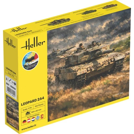 STARTER KIT Leopard 2A4, 1/72 - Heller 35800 STARTER KIT Leopard 2A4, 1/72 - Heller 35800