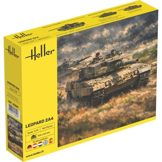 Leopard 2A4, 1/72 - Heller 30800 Leopard 2A4, 1/72 - Heller 30800