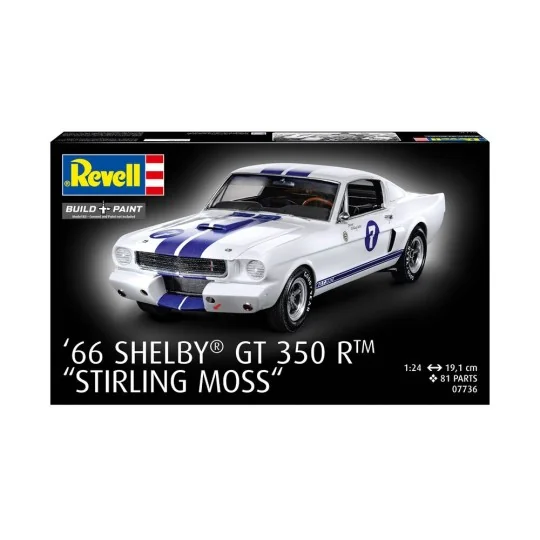 1966 Shelby GT 350 R Stirling Moss, 1/24 - Revell 07736