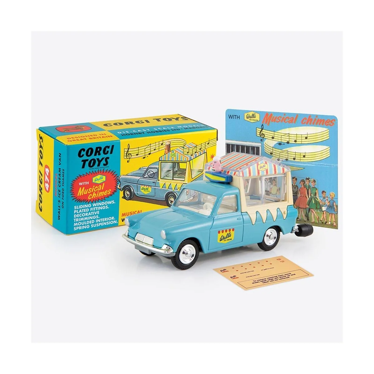 474 - Corgi Musical Ice Cream Van - Corgi CD54321001 474 - Corgi Musical Ice Cream Van - Corgi CD54321001