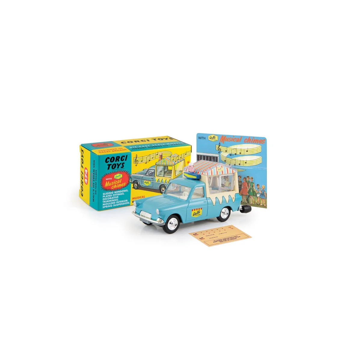 474 - Corgi Musical Ice Cream Van - Corgi CD54321001 474 - Corgi Musical Ice Cream Van - Corgi CD54321001