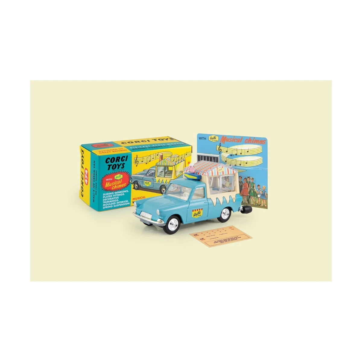 474 - Corgi Musical Ice Cream Van - Corgi CD54321001 474 - Corgi Musical Ice Cream Van - Corgi CD54321001