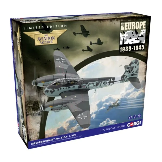 Messerschmitt Me 410A-1/U3, Hauptmann Eduart Tratt, 1943, 1/72 - Co... Messerschmitt Me 410A-1/U3, Hauptmann Eduart Tratt, 1943, 1/72 - Co...