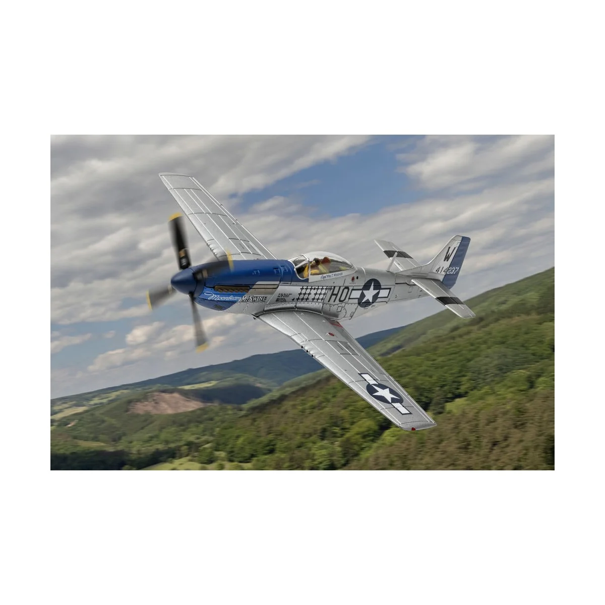 North American P-51D Mustang, ‘Moonbeam McSWINE’, William T. ‘Bill’... North American P-51D Mustang, ‘Moonbeam McSWINE’, William T. ‘Bill’...