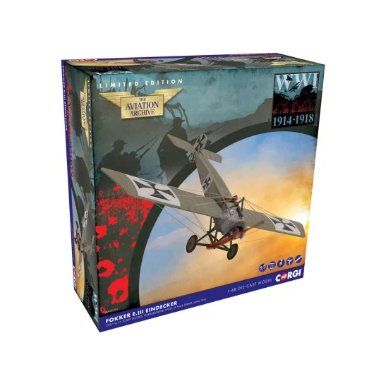 Fokker E.III Eindecker, E339/16, Lt. Josef Jacobs, 1916, 1/48 - Cor... Fokker E.III Eindecker, E339/16, Lt. Josef Jacobs, 1916, 1/48 - Cor...