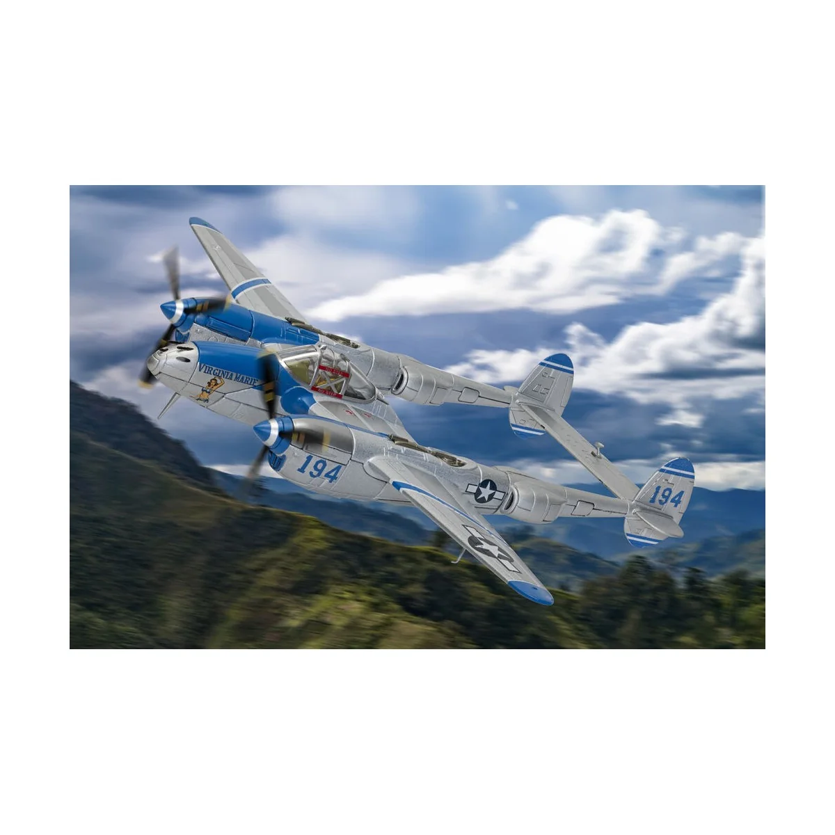 Lockheed P-38J Lightning Virginia Marie, New Guinea, 1944, 1/72 - C... Lockheed P-38J Lightning Virginia Marie, New Guinea, 1944, 1/72 - C...