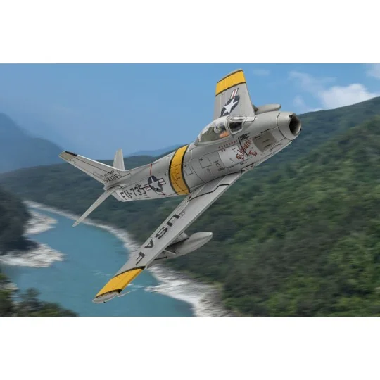 North American F-86E Sabre, Eleanor ‘E’ CHRISTINE, William T. ‘Bill... North American F-86E Sabre, Eleanor ‘E’ CHRISTINE, William T. ‘Bill...
