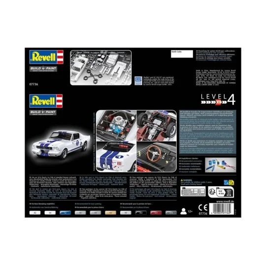 1966 Shelby GT 350 R Stirling Moss, 1/24 - Revell 07736