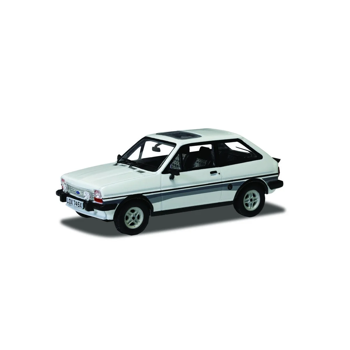 Ford Fiesta Mk1 1300 Supersport, Diamond White, 1/43 - Corgi VA12514 Ford Fiesta Mk1 1300 Supersport, Diamond White, 1/43 - Corgi VA12514