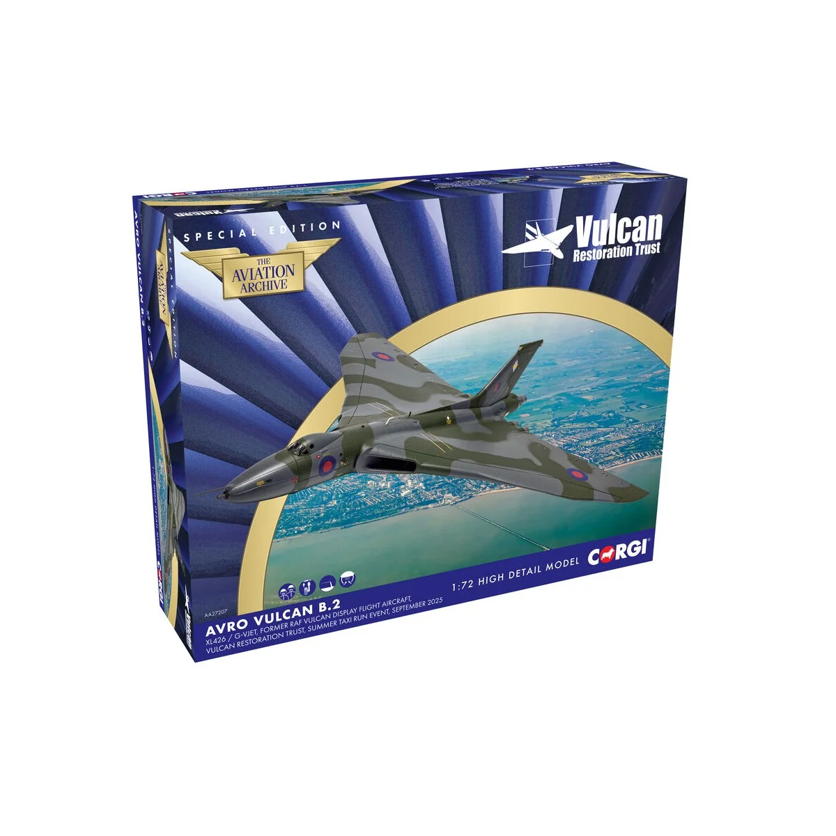 Avro Vulcan B2, XL426, The Vulcan Restoration Trust, 2025, 1/72 - C... Avro Vulcan B2, XL426, The Vulcan Restoration Trust, 2025, 1/72 - C...