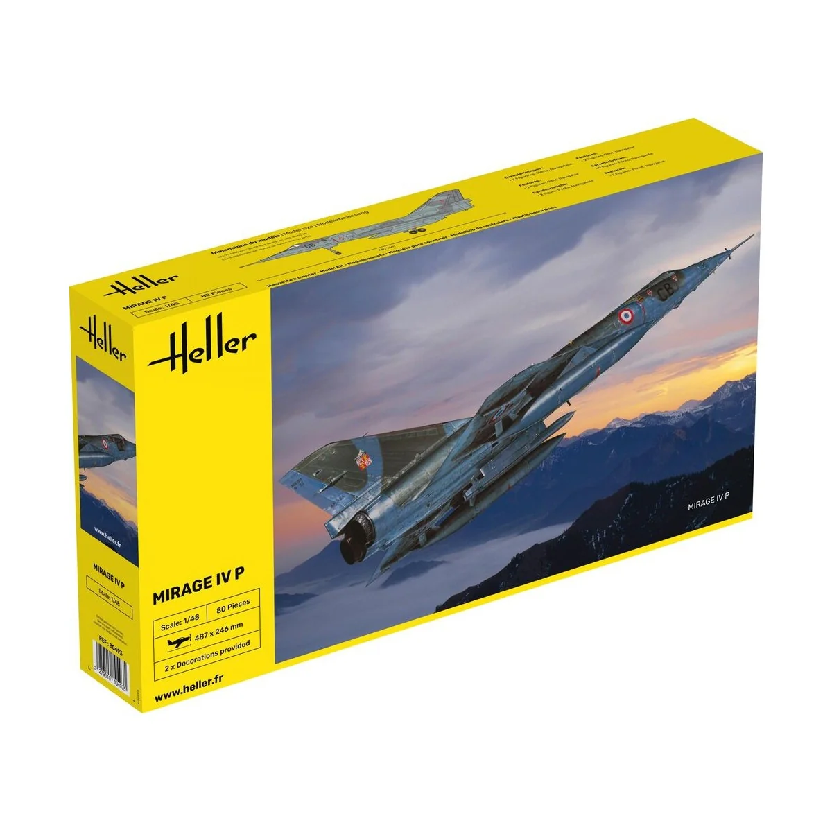 Mirage IV P, 1/48 - Heller 80493
