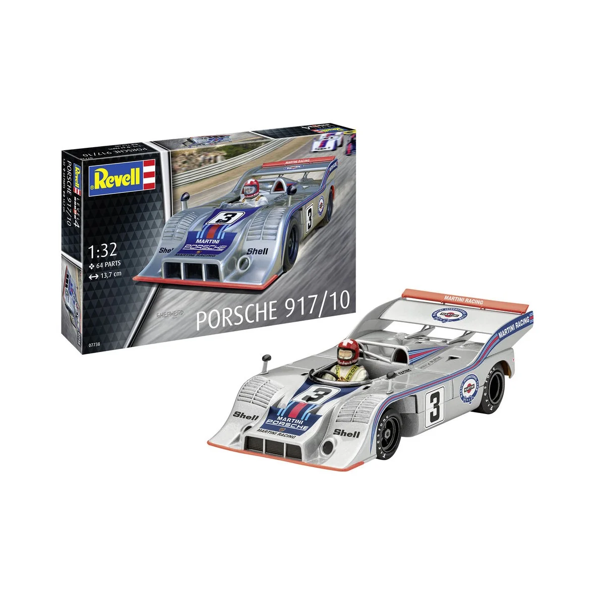 Porsche 917/10, 1/32 - Revell 07738 Porsche 917/10, 1/32 - Revell 07738