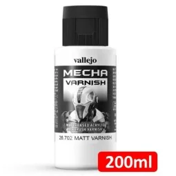 Mecha Color: Mecha Matt Varnish 200 ml - Vallejo 27702