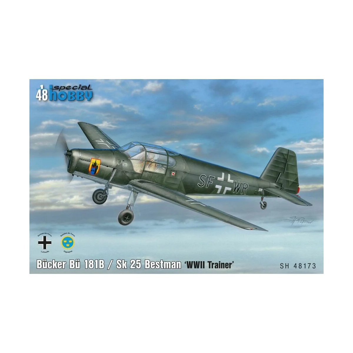 Bücker Bü 181B / Sk 25 Bestmann 'WWII Trainer', 1/48 - Special Hobb... Bücker Bü 181B / Sk 25 Bestmann 'WWII Trainer', 1/48 - Special Hobb...