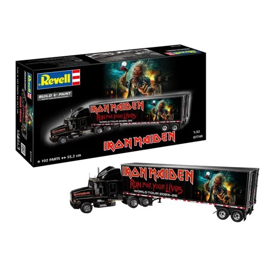 Tour Truck Iron Maiden (50th Anniversary) - Revell 07740
