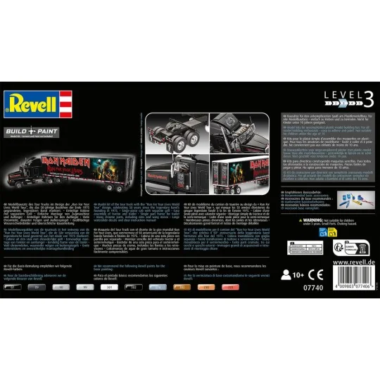 Tour Truck Iron Maiden (50th Anniversary), 1/32 - Revell 07740