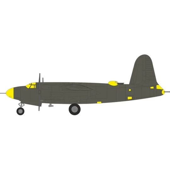 B-26C-45 Marauder for ICM, 1/48 - Eduard Accessories EX1187 B-26C-45 Marauder for ICM, 1/48 - Eduard Accessories EX1187