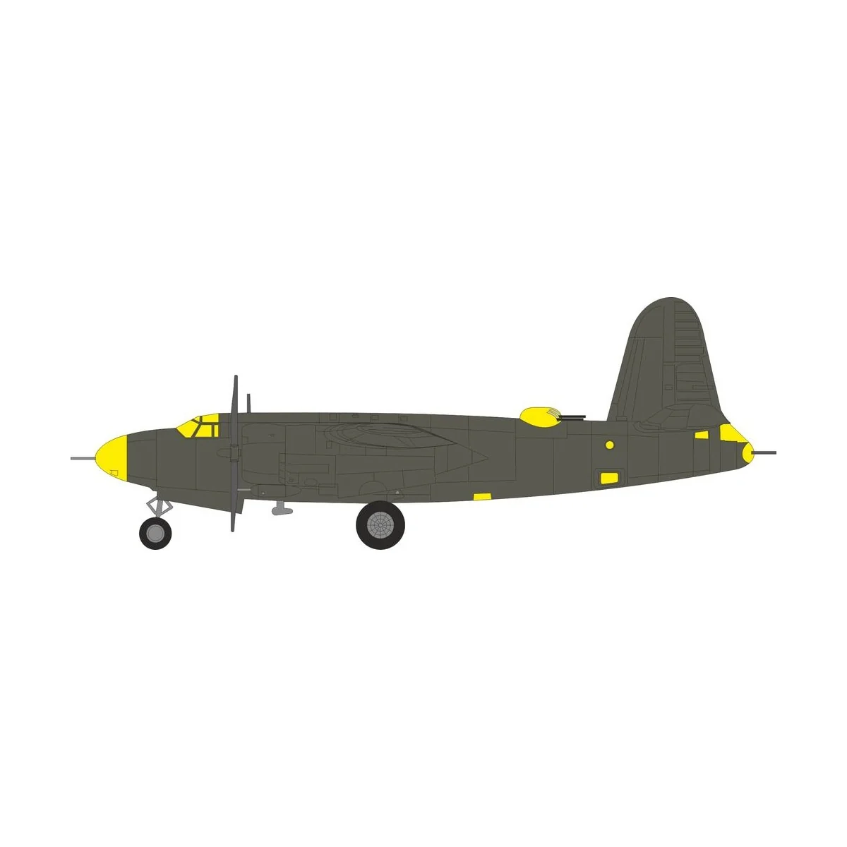 B-26C-45 Marauder for ICM, 1/48 - Eduard Accessories EX1187 B-26C-45 Marauder for ICM, 1/48 - Eduard Accessories EX1187
