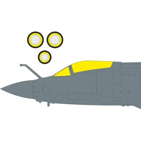 Buccaneer S.2D Tface for Trumpeter, 1/48 - Eduard Accessories EX1191