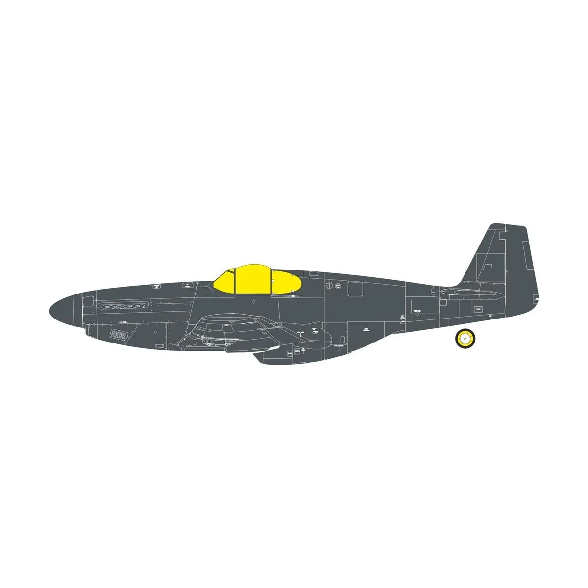 P-51B Malcolm Hood canopy Tface for Eduard, 1/32 - Eduard Accessori... P-51B Malcolm Hood canopy Tface for Eduard, 1/32 - Eduard Accessori...