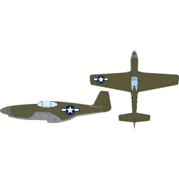 P-51B US national insignia for Eduard, 1/32 - Eduard Accessories JX353