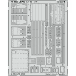 AH-6J for ICM, 1/48 - Eduard Accessories 491593