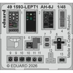 AH-6J for ICM, 1/48 - Eduard Accessories 491593 2