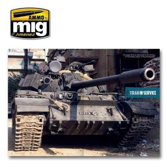 Tiran in Lebanese Wars (English) - AMMO by MIG Jimenez A.MIG-6000 Tiran in Lebanese Wars (English) - AMMO by MIG Jimenez A.MIG-6000