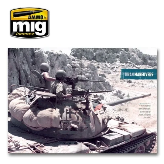 Tiran in Lebanese Wars (English) - AMMO by MIG Jimenez A.MIG-6000 Tiran in Lebanese Wars (English) - AMMO by MIG Jimenez A.MIG-6000