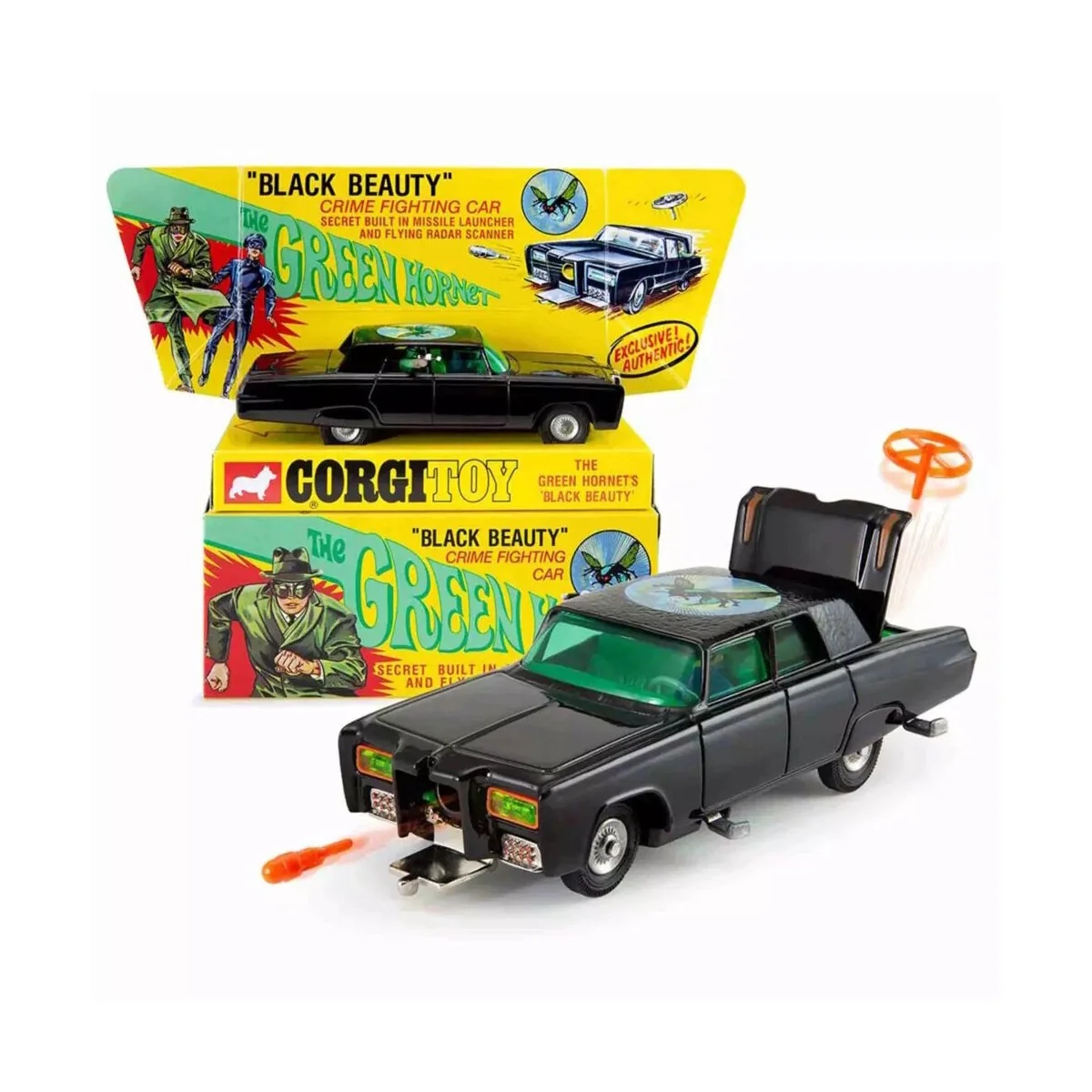 268 - Green Hornet Black Beauty - Corgi CD54321074 268 - Green Hornet Black Beauty - Corgi CD54321074