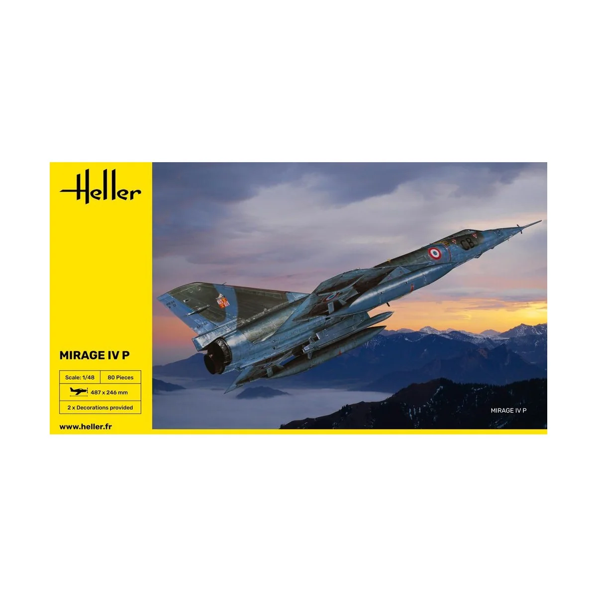 Mirage IV P, 1/48 - Heller 80493