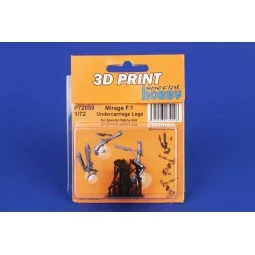 Mirage F.1 Undercarriage Legs for Special Hobby, 1/72 - CMK 129-P72050 2