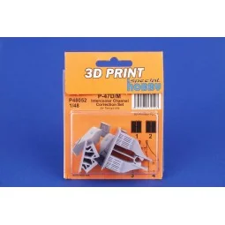 P-47D/M Intercooler Channel Correction Set for Tamiya, 1/48 - CMK 1... 2