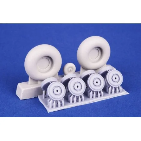 HP.52 Hampden Wheels for ICM, 1/48 - CMK 129-4521