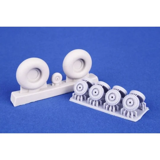 HP.52 Hampden Wheels for ICM, 1/48 - CMK 129-4521