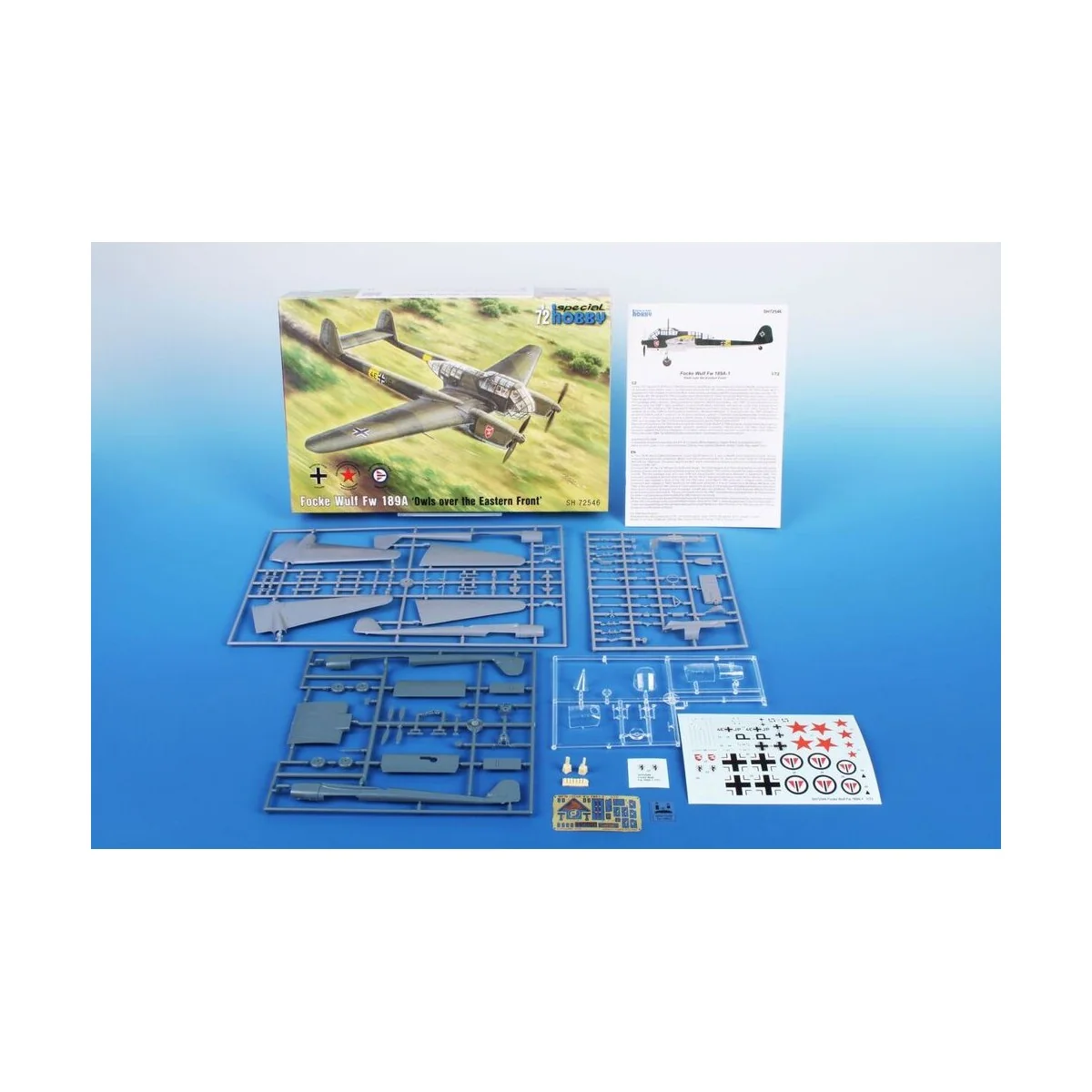 Focke Wulf Fw 189A 'Owls over the Eastern Front', 1/72 - Special Ho... Focke Wulf Fw 189A 'Owls over the Eastern Front', 1/72 - Special Ho...