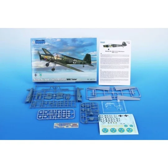 Bücker Bü 181B / Sk 25 Bestmann 'WWII Trainer', 1/48 - Special Hobb... Bücker Bü 181B / Sk 25 Bestmann 'WWII Trainer', 1/48 - Special Hobb...