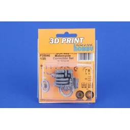 BSA M20 Motorcycle Correction Set for Tamiya, 1/35 - CMK 129-P35046 2