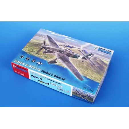 Junkers Ju 87D-1/3 'Combat & Captured', 1/72 - Special Hobby 100-SH...