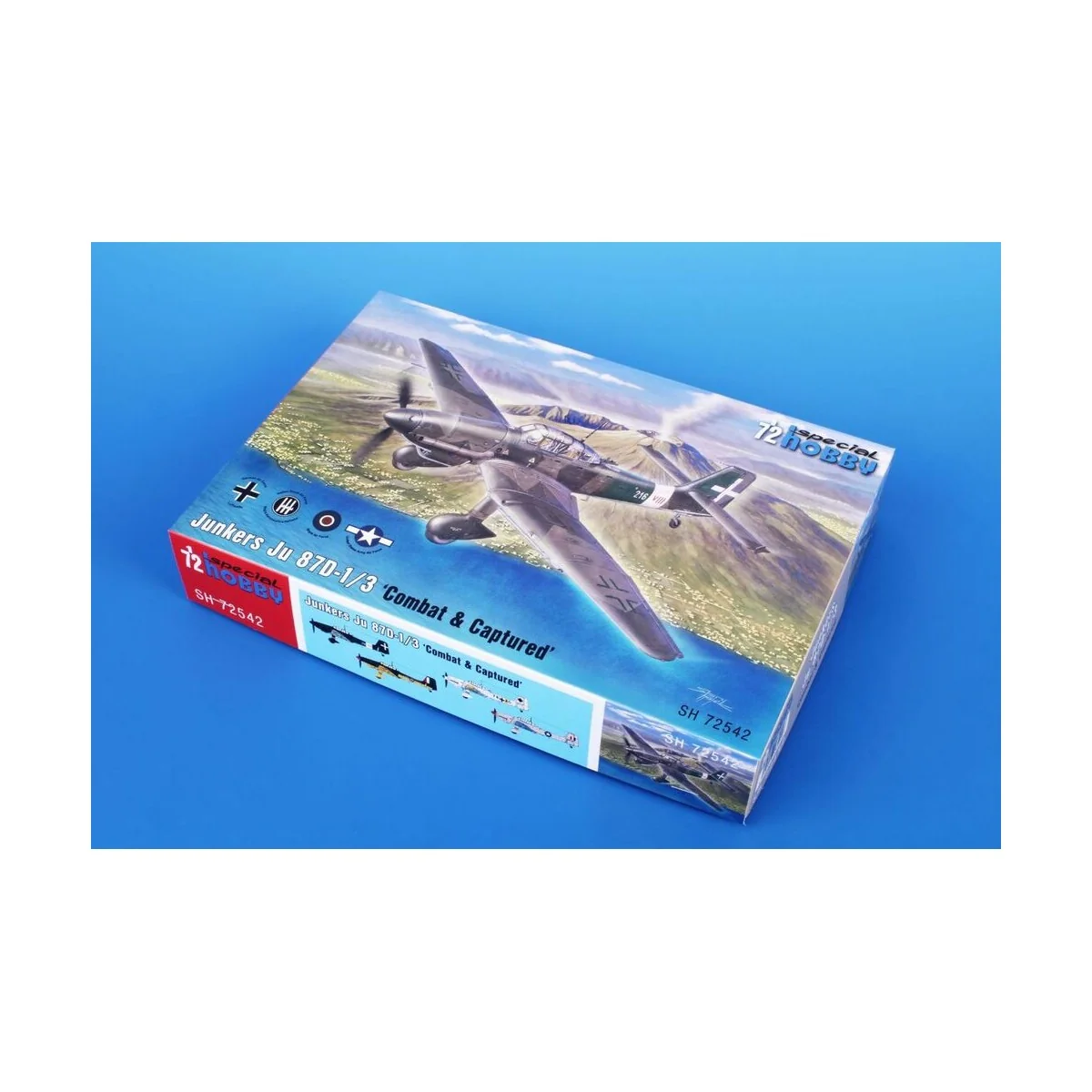 Junkers Ju 87D-1/3 'Combat & Captured', 1/72 - Special Hobby 100-SH... Junkers Ju 87D-1/3 'Combat & Captured', 1/72 - Special Hobby 100-SH...