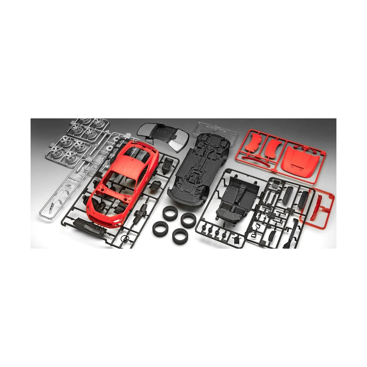 2024 Ford Mustang GT (easy-click), 1/25 - Revell 07743 2024 Ford Mustang GT (easy-click), 1/25 - Revell 07743