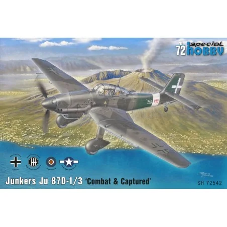 Junkers Ju 87D-1/3 'Combat & Captured', 1/72 - Special Hobby 100-SH...