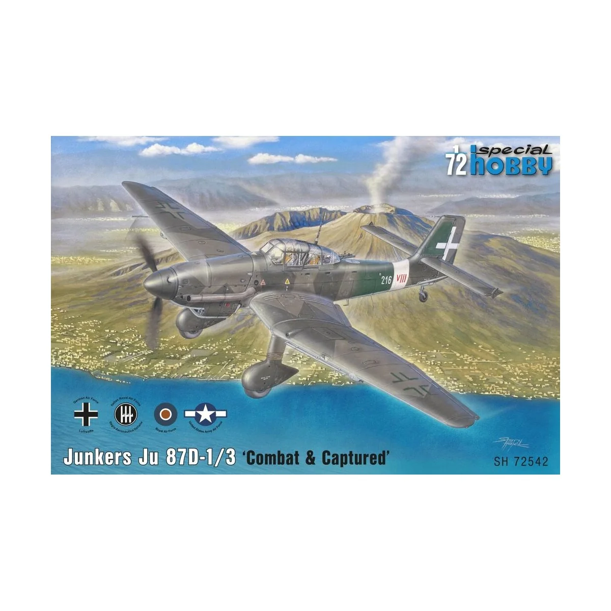 Junkers Ju 87D-1/3 'Combat & Captured', 1/72 - Special Hobby 100-SH... Junkers Ju 87D-1/3 'Combat & Captured', 1/72 - Special Hobby 100-SH...