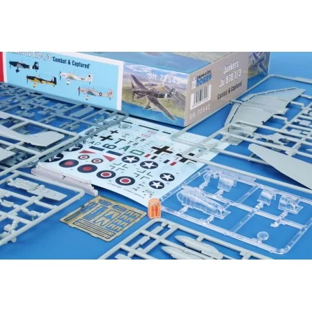 Junkers Ju 87D-1/3 'Combat & Captured', 1/72 - Special Hobby 100-SH...
