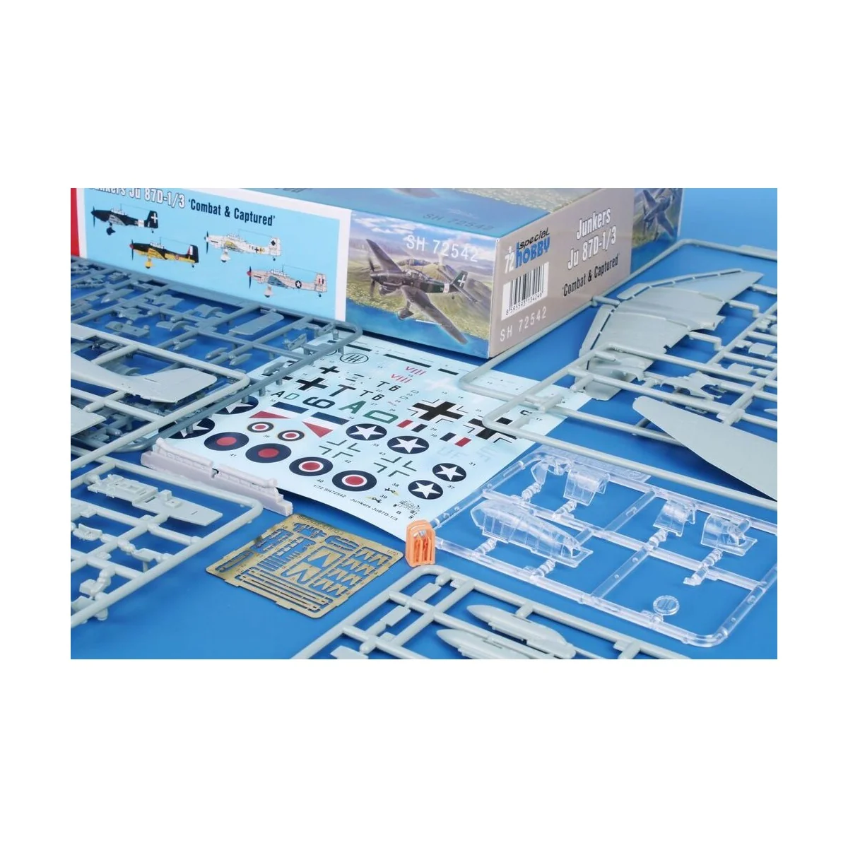Junkers Ju 87D-1/3 'Combat & Captured', 1/72 - Special Hobby 100-SH... Junkers Ju 87D-1/3 'Combat & Captured', 1/72 - Special Hobby 100-SH...