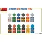 Modern Oil Drums 200L, 1/24 - MiniArt 24008 Modern Oil Drums 200L, 1/24 - MiniArt 24008